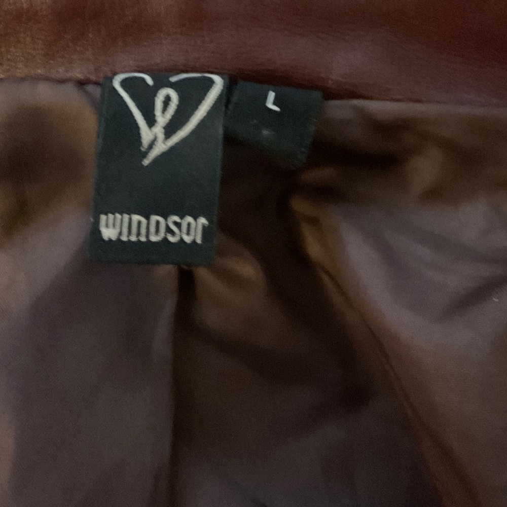 Windsor Deep Maroon Leather Jacket - image 2